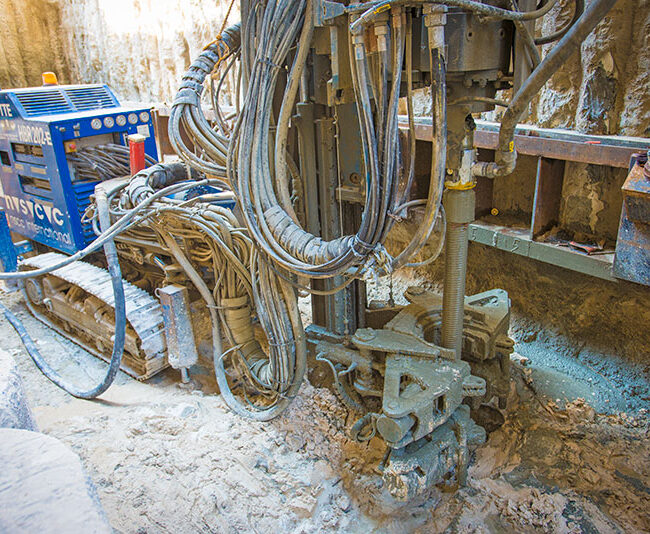 Low Headroom Micropiles